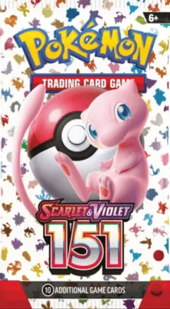 Pokemon Scarlet & Violet 151 Booster Pack [ENGLISH, 10 Cards]