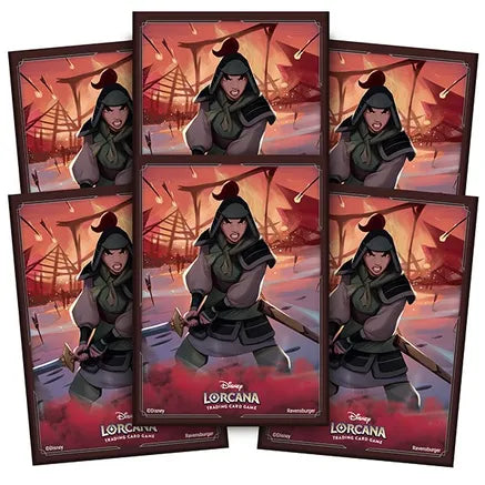 Lorcana Card Sleeves - Mulan (65-Pack)