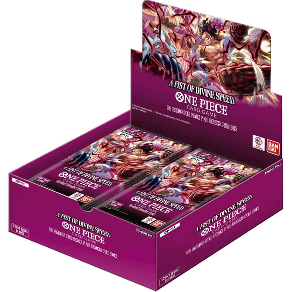 A Fist of Divine Speed (OP11) Booster Box