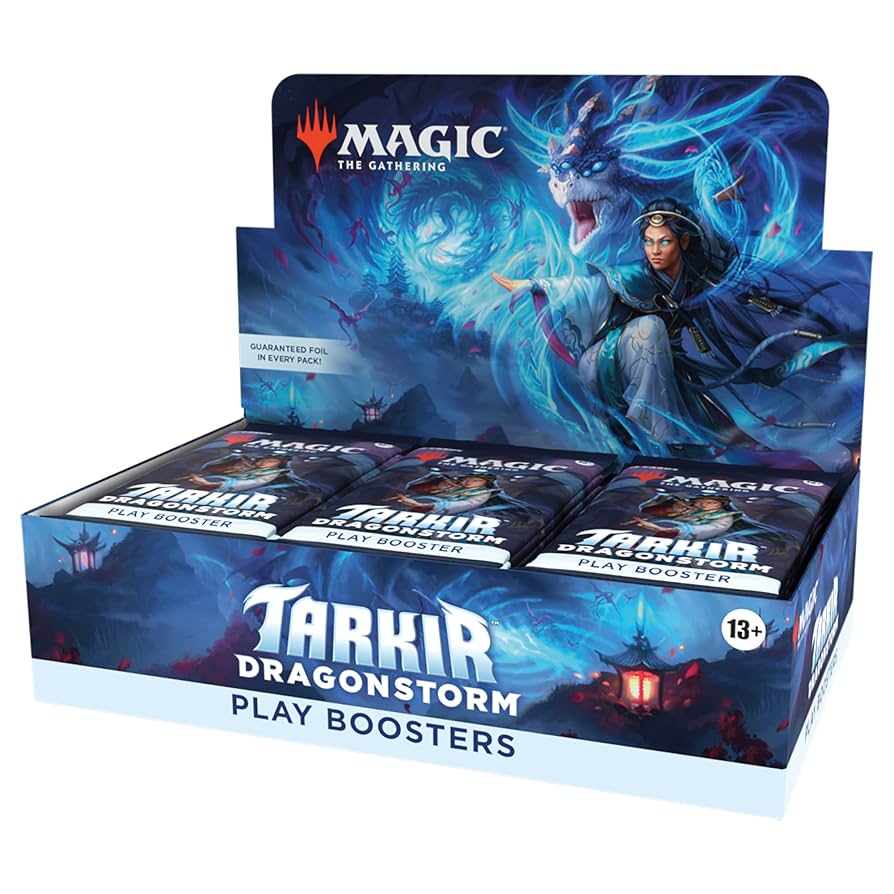 Magic MTG Tarkir: Dragonstorm Play Booster Display