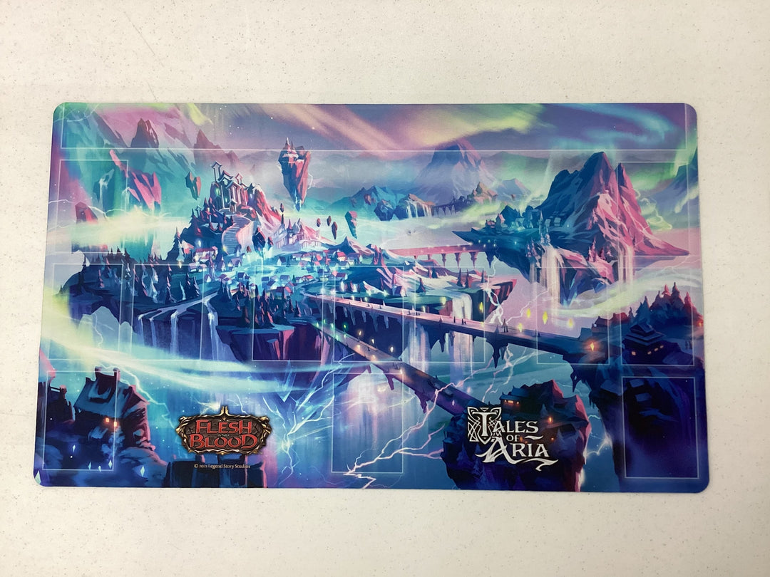 Flesh & Blood - Pulse of Volthaven Playmat - Tales of Aria - Ex. Condition
