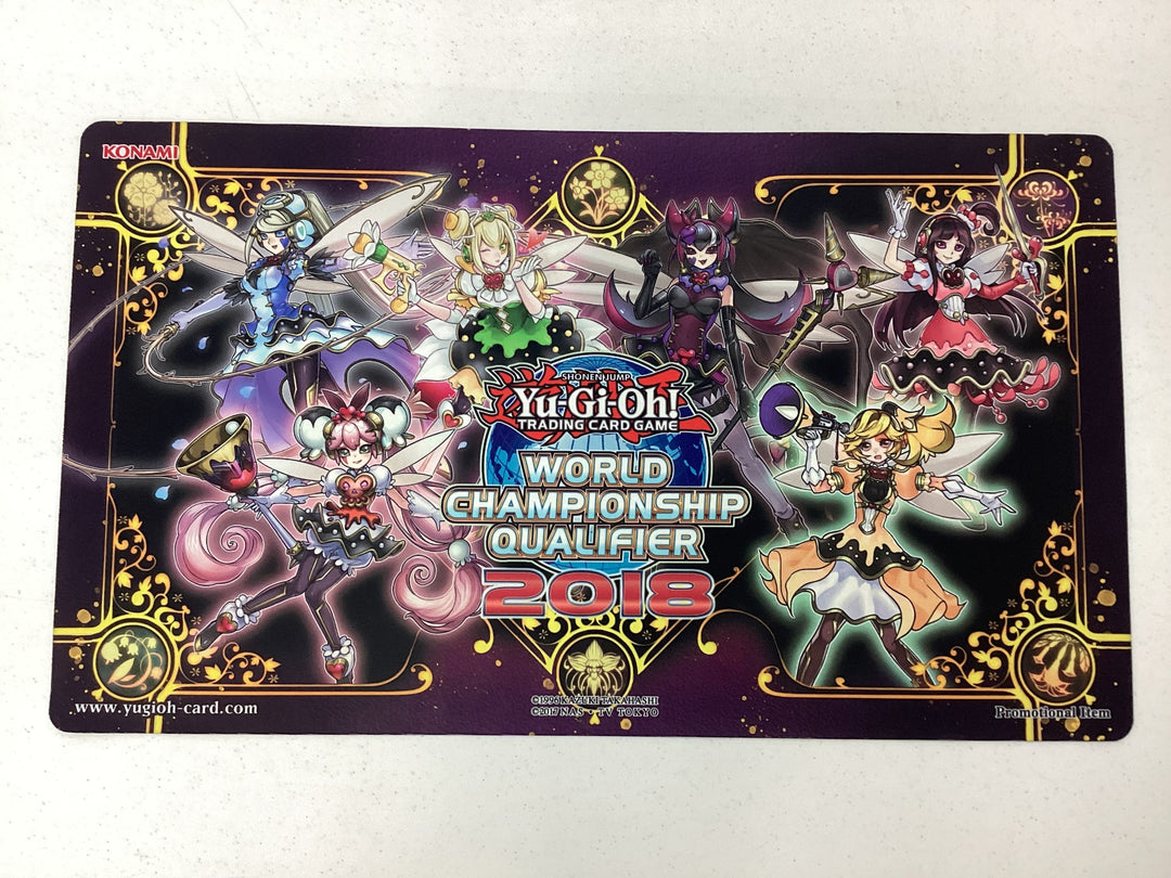 YuGiOh - Trickstar Playmat - WCQ 2018 - Official - Excellent Condition