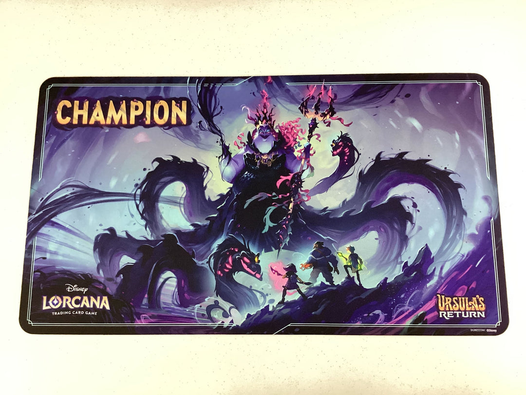 Lorcana - Ursula's Return Playmat - Champion - Ex. Condition