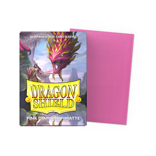 Dragon Shield 60ct Mini Matte Pink Diamond