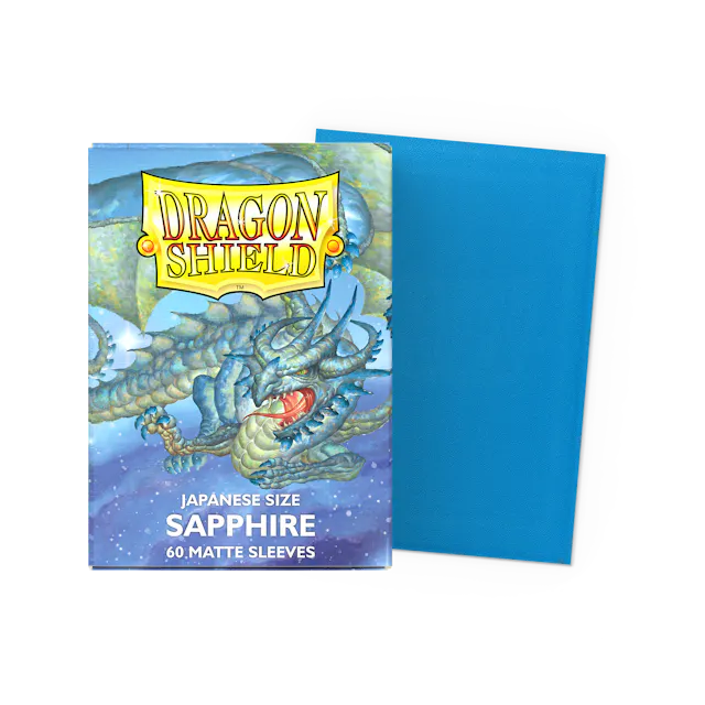 Dragon Shield 60ct Box Mini Matte Sapphire