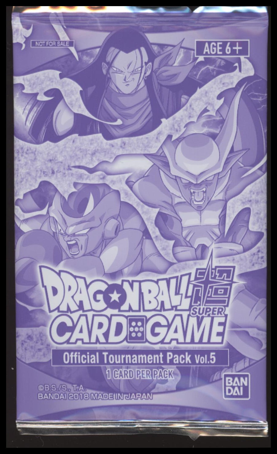 DragonBall Super - Tournament Pack Vol.5 - One Card per Pack - Sealed