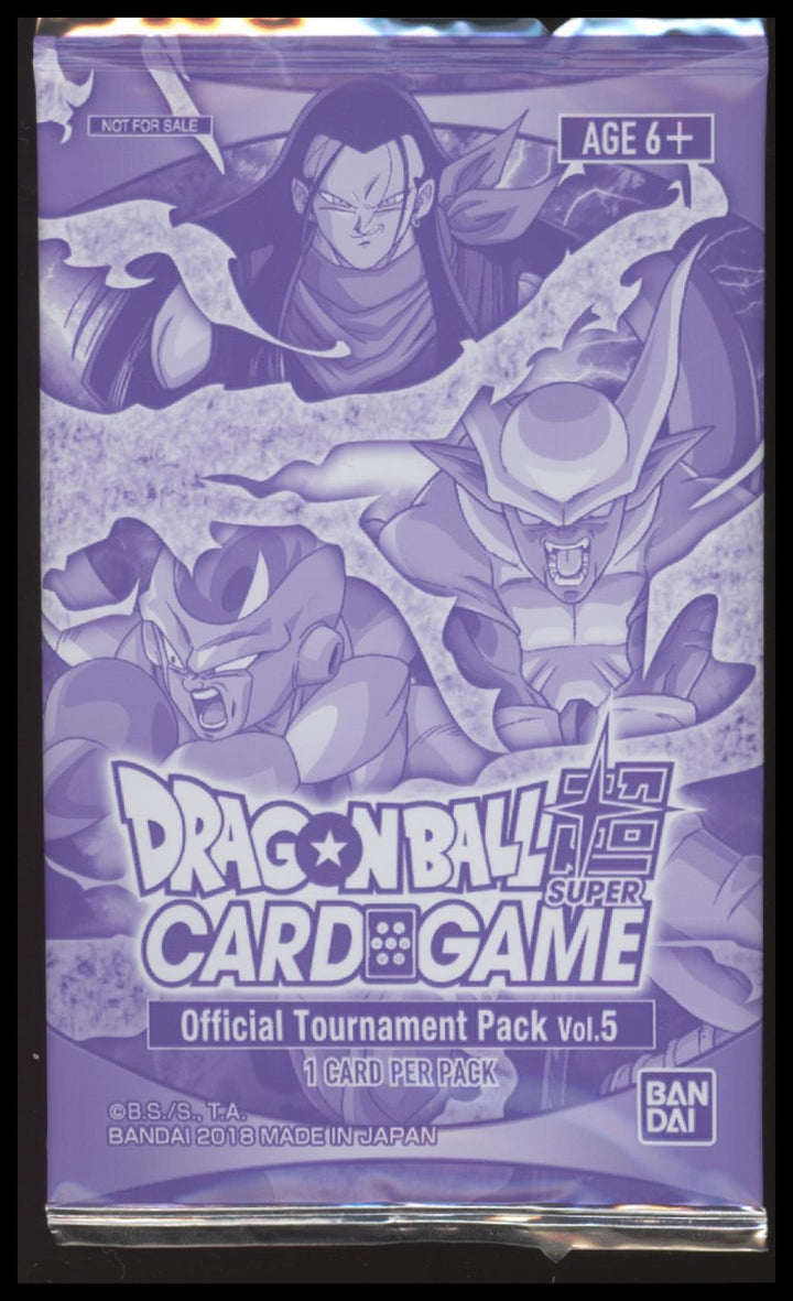 DragonBall Super - Tournament Pack Vol.5 - One Card per Pack - Sealed