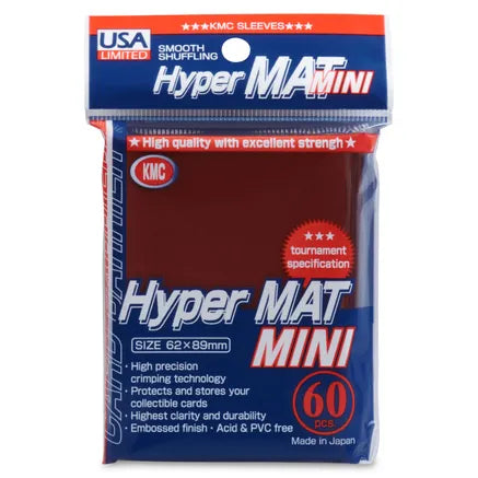 KMC Mini Hyper Matte 60ct Red