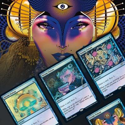 Magic the Gathering: Secret Lair Drop - Seeing Visions (Traditional Foil Edition)