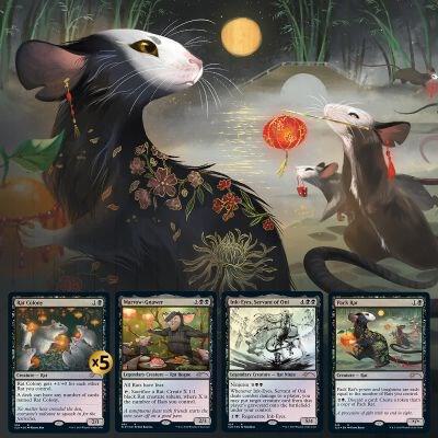 Magic the Gathering: Secret Lair Drop - Year of the Rat (Traditional Foil Edition)