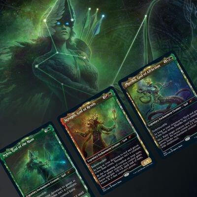 Magic the Gathering: Secret Lair Drop - Theros Stargazing Vol.V Nylea (Traditional Foil Edition)