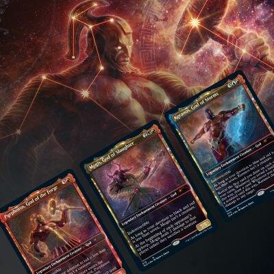 Magic the Gathering: Secret Lair Drop - Theros Stargazing Vol.IV Purphoros (Traditional Foil Edition)