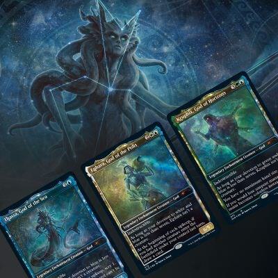 Magic the Gathering: Secret Lair Drop - Theros Stargazing Vol.II Thassa (Traditional Foil Edition)