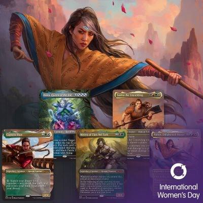 Magic the Gathering: Secret Lair Drop - International Women's Day 2020 (Traditional Foil Edition)