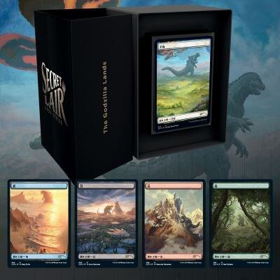 Magic the Gathering: Secret Lair Drop - The Godzilla Lands (Traditional Foil Edition)