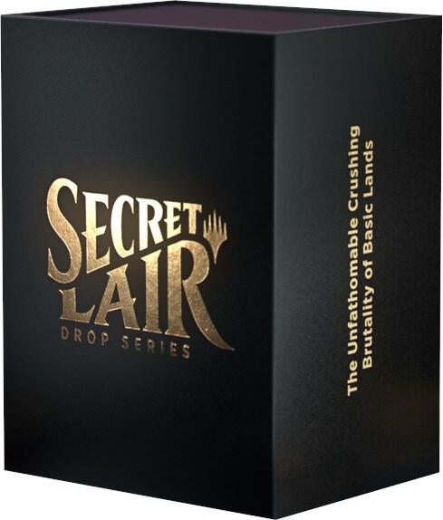 Magic the Gathering: Secret Lair Drop - The Unfathomable Crushing Brutality of Basic Lands (Non-Foil Edition)