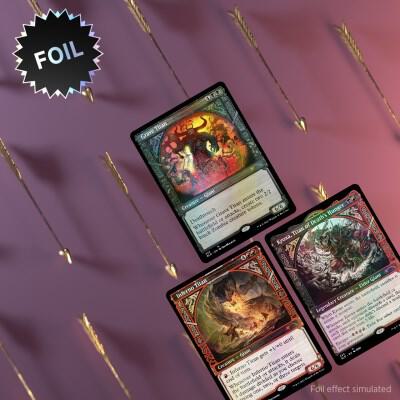 Magic the Gathering: Secret Lair Drop - Showcase Kaldheim Part 2 (Traditional Foil Edition)