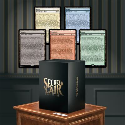 Magic the Gathering: Secret Lair Drop - The Full-Text Lands (Non-Foil Edition)