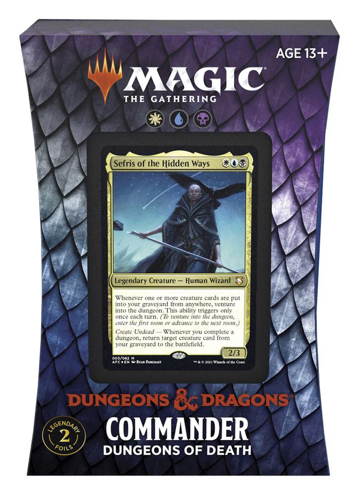 Magic the Gathering: Adventures in the Forgotten Realms Commander Deck - Dungeons of Death