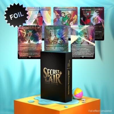 Magic the Gathering: Secret Lair Drop - Saturday Morning D&D (Traditional Foil Edition)