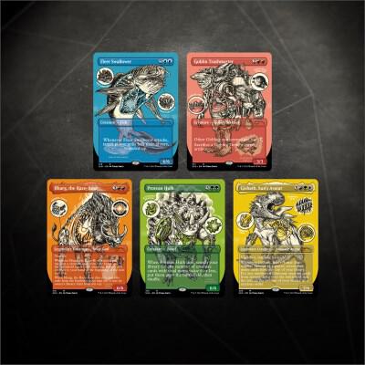 Magic the Gathering: Secret Lair Drop - Monster Anatomy 101 (Non-Foil Edition)