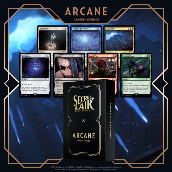 Magic the Gathering: Secret Lair Drop - Secret Lair x Arcane (Non-Foil Edition)