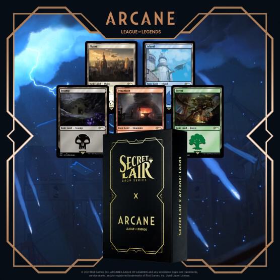 Magic the Gathering: Secret Lair Drop - Secret Lair x Arcane Lands (Non-Foil Edition)