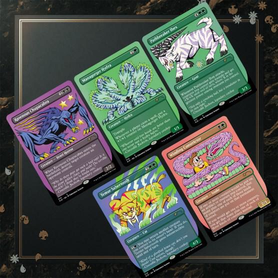 Magic the Gathering: Secret Lair Drop - Crocodile Jackson's Monstrous Menagerie (Non-Foil Edition)
