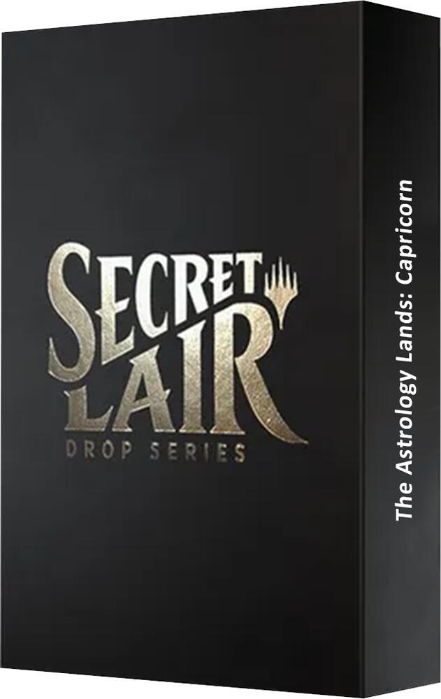 Magic the Gathering: Secret Lair Drop - Astrology Lands Capricorn (Non-Foil Edition)