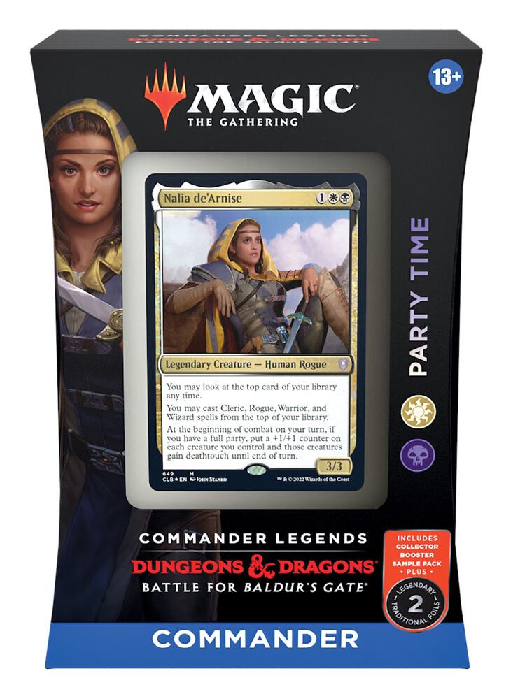 Magic the Gathering: Commander Legends Battle for Baldur's Gate Commander Deck - Party Time