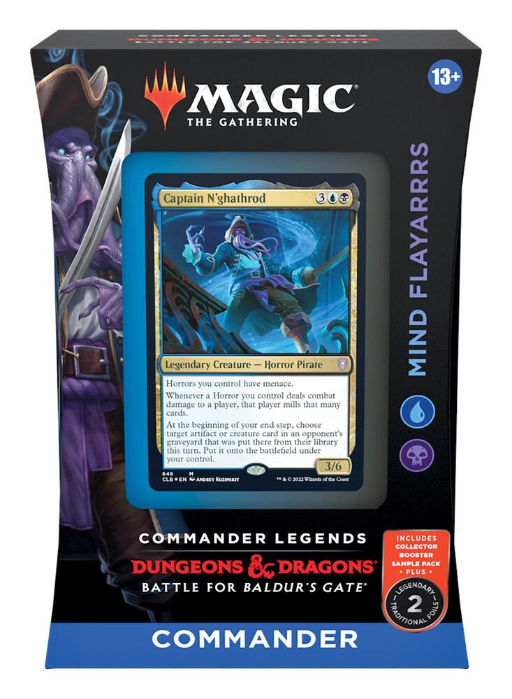 Magic the Gathering: Commander Legends Battle for Baldur's Gate Commander Deck - Mind Flayarrrs