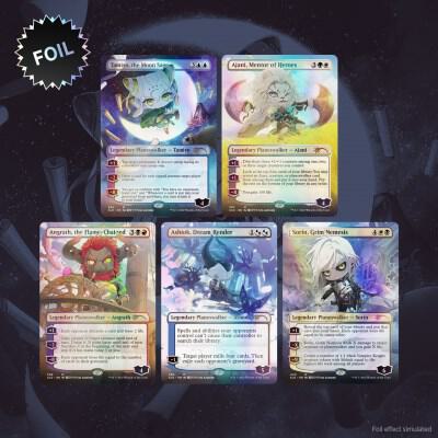 Magic the Gathering: Secret Lair Drop - Li'l Walkers (Traditional Foil Edition)