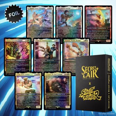 Magic the Gathering: Secret Lair Drop - Secret Lair x Street Fighter (Traditional Foil Edition)