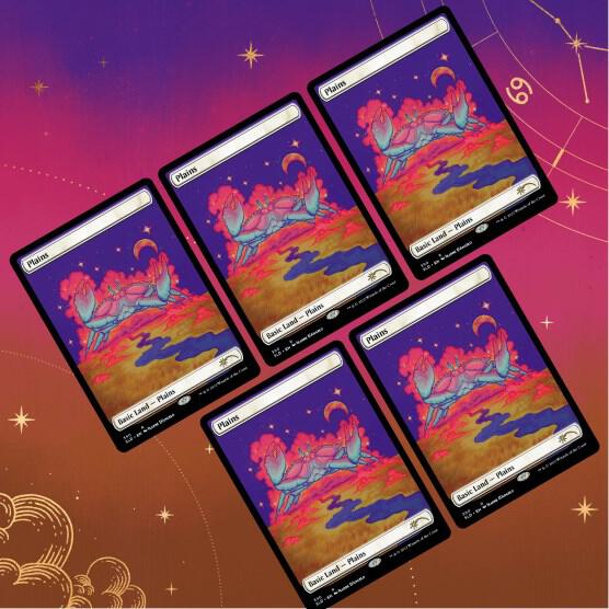 Magic the Gathering: Secret Lair Drop - Astrology Lands Cancer (Non-Foil Edition)