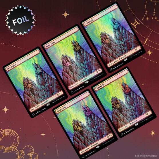 Magic the Gathering: Secret Lair Drop - Astrology Lands Gemini (Traditional Foil Edition)