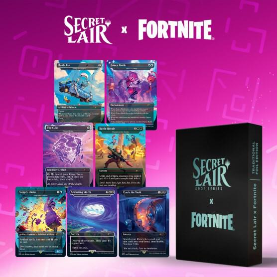 Magic the Gathering: Secret Lair Drop - Secret Lair x Fortnite (Non-Foil Edition)