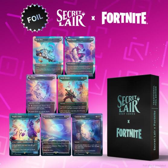 Magic the Gathering: Secret Lair Drop - Secret Lair x Fortnite (Traditional Foil Edition)