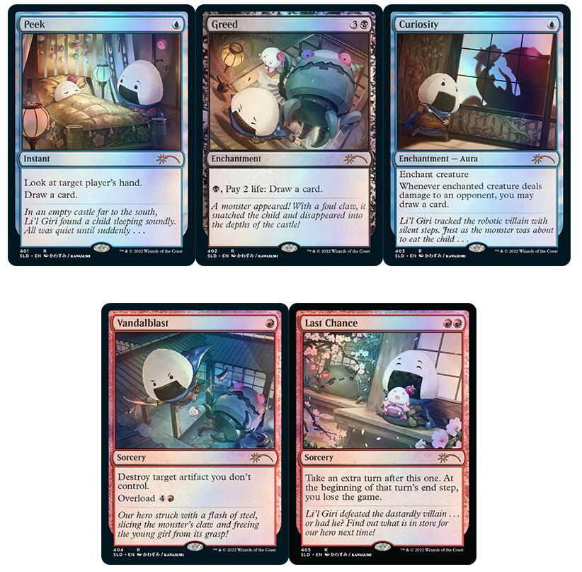 Magic the Gathering: Secret Lair Drop - Li'l Giri Saves the Day (Traditional Foil Edition)