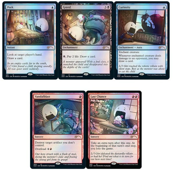 Magic the Gathering: Secret Lair Drop - Li'l Giri Saves the Day (Traditional Foil Edition)