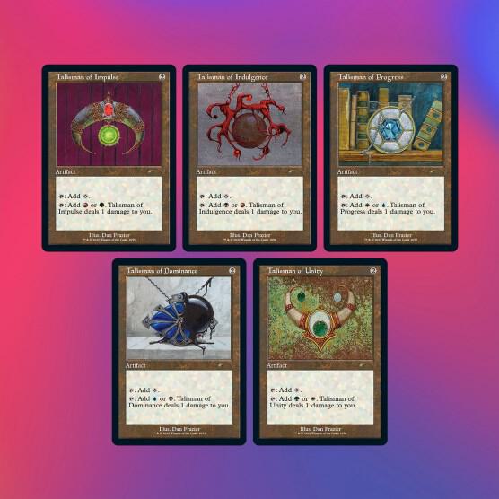 Magic: Secret Lair Dan Frazier Is Back Again The Allied Talismans (Non-Foil Edition)