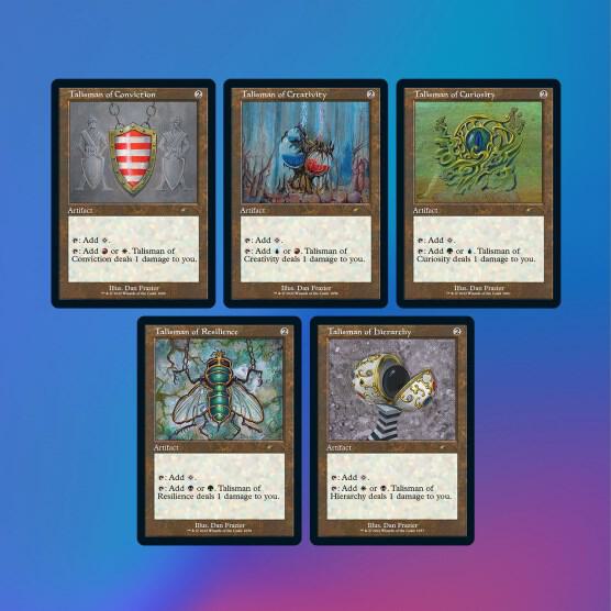 Magic: Secret Lair Dan Frazier Is Back Again The Enemy Talismans (Non-Foil Edition)