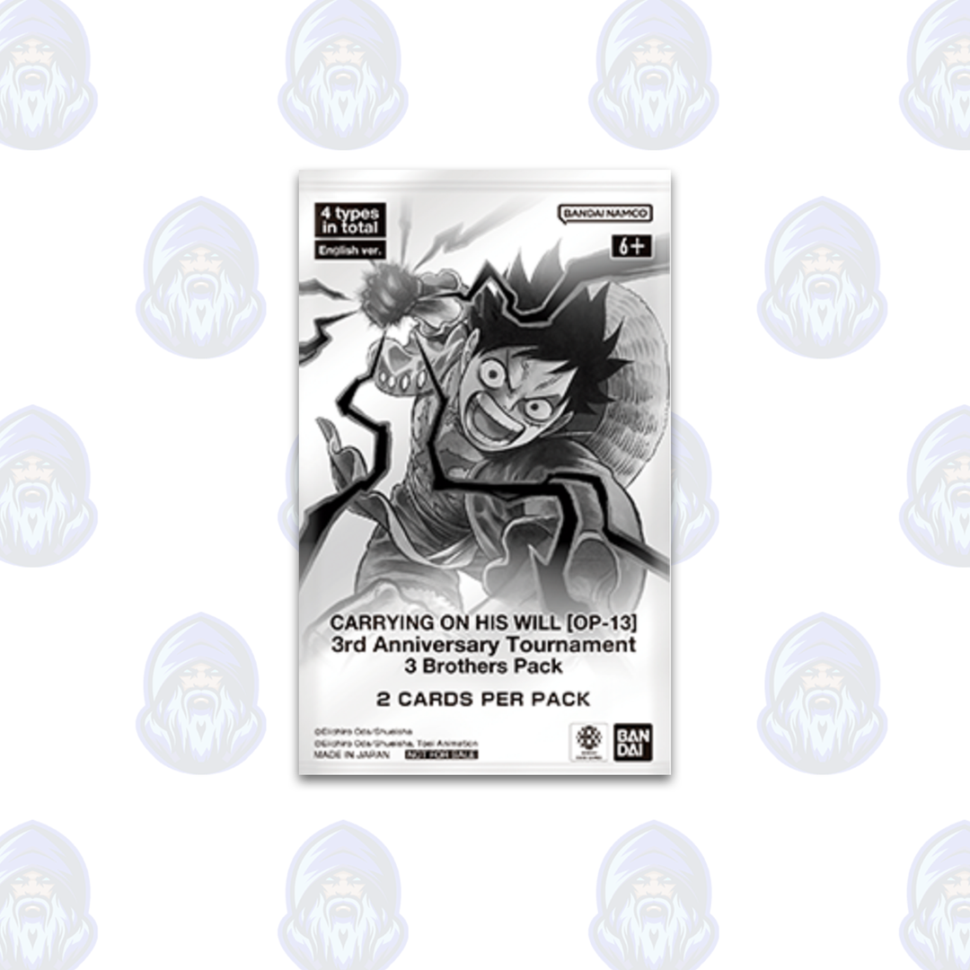 One Piece: Carrying On His Will - 3rd Anniversary Tournament 3 Brothers Pack