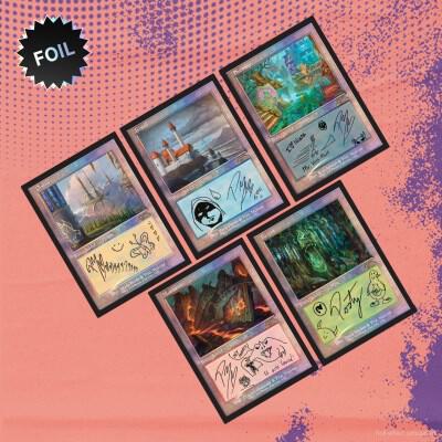 Magic: Secret Lair x Post Malone The Lands (Traditional Foil Edition)