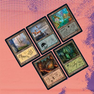 Magic: Secret Lair x Post Malone The Lands (Non-Foil Edition)