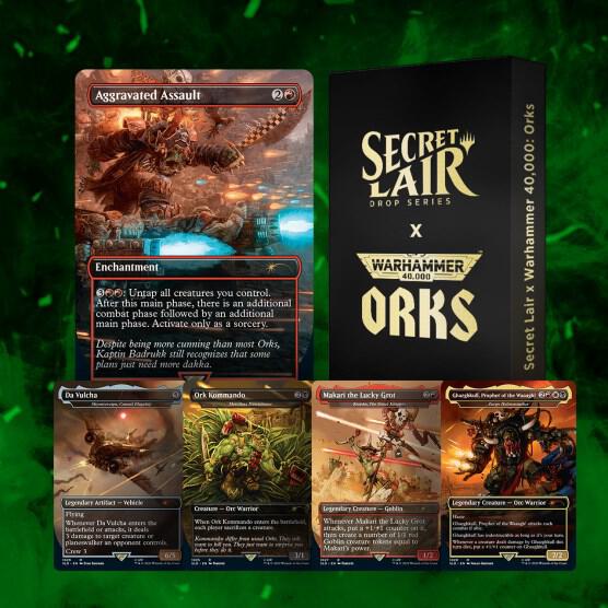 Magic: Secret Lair x Warhammer 40,000 Orks (Non-Foil Edition)