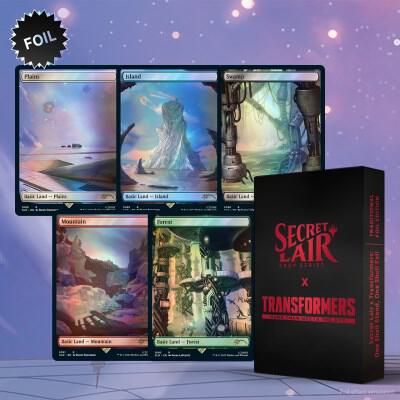Magic the Gathering: Secret Lair Drop - Transformers One Shall Stand, One Shall Fall - (Traditional Foil Edition)