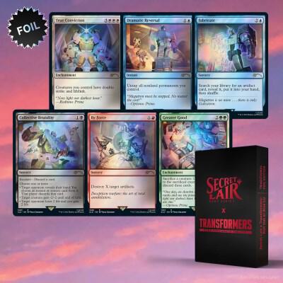 Magic: Secret Lair x Transformers Roll Out or Rise Up (Traditional Foil Edition)