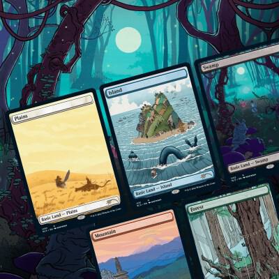 Magic the Gathering: Secret Lair Drop - Special Guest Kozyndan The Lands (Non-Foil Edition)