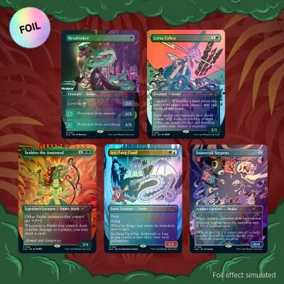 Magic: Secret Lair Drop Ssssssnakessssss (Traditional Foil Edition)