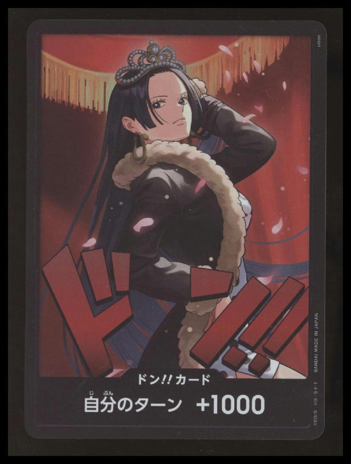 One Piece - DON!! Card (Boa Hancock) - Heroines Edition - Foil - Japanese - NM